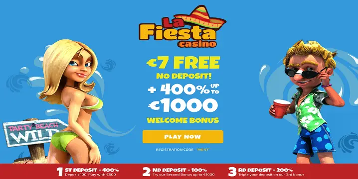 La Fiesta Casino: Exclusive €7 No Deposit