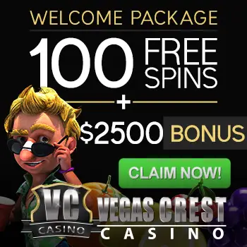 Vegas Crest Casino Bonus And Review