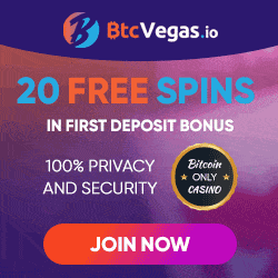 BTC Vegas Casino Bonus And Review