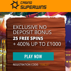 SuperWins Casino Bonus And Review