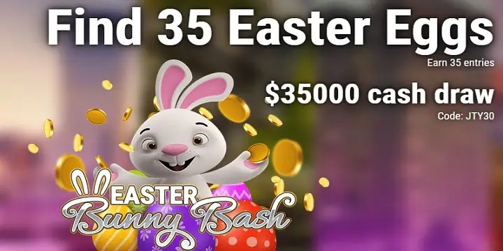 Lucky Creek: $35000 Easter Bunny Bash