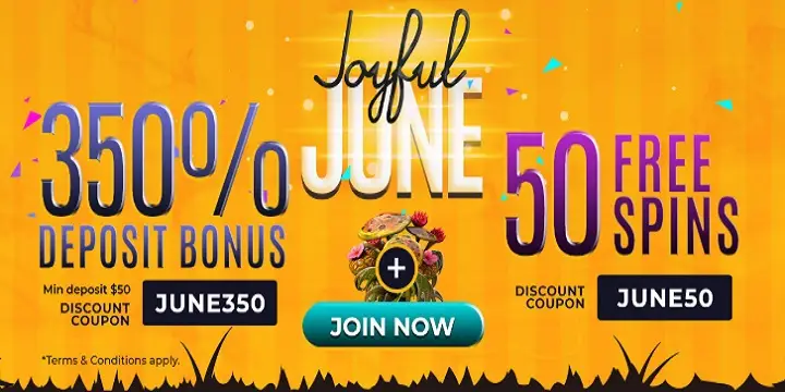 Slots7Casino: Joyful June Promotion