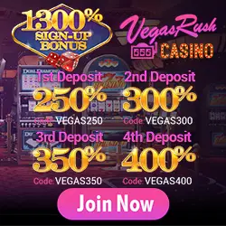Vegas Rush Casino Bonus And Review