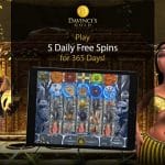 DaVinci's Gold Casino: 5 Daily Spins For 365 Days
