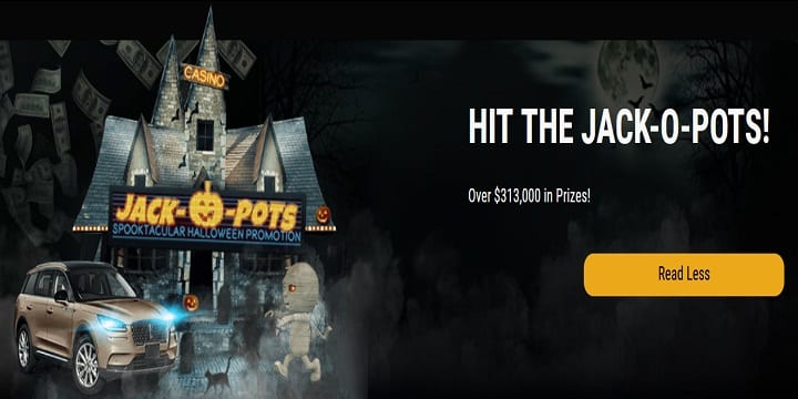 Jackpot Wheel Casino promotion