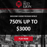 RedLion Casino Banner - 250x250