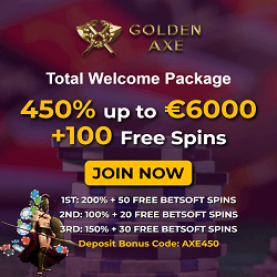 Golden Axe Casino Bonus And Review
