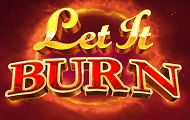 let it burn - Netent Video Slot Banner