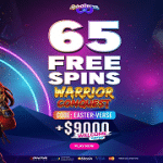 SpinoVerse - 65 Free Spins: Warrior Conquest
