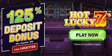 Slots Villa Casino: 125% Bonus - Hot Lucky 7s